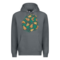 Rock christmas gingerbread cookies patch Premium Hoodie - BundleAndBundleShop