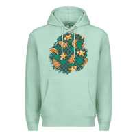 Seafoam christmas gingerbread cookies patch Premium Hoodie - BundleAndBundleShop