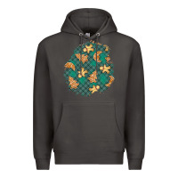 Smoke christmas gingerbread cookies patch Premium Hoodie - BundleAndBundleShop