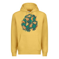 Antique Gold christmas gingerbread cookies patch Premium Hoodie - BundleAndBundleShop