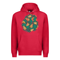 Cardinal christmas gingerbread cookies patch Premium Hoodie - BundleAndBundleShop