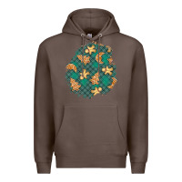 Coffee christmas gingerbread cookies patch Premium Hoodie - BundleAndBundleShop