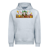Heather Grey Christmas feeling jolly cow Urban Hoodie - Artiststas