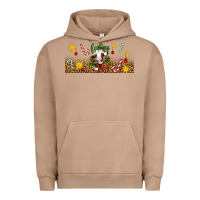 Pigment Burro Christmas feeling jolly cow Urban Hoodie - Artiststas