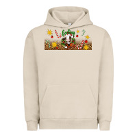 Pigment French Oak Christmas feeling jolly cow Urban Hoodie - Artiststas