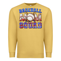 Antique Gold baseball mom squad Premium Sweatshirt - texasbilliewilder
