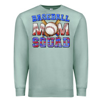 Seafoam baseball mom squad Premium Sweatshirt - texasbilliewilder