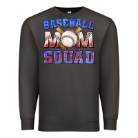Smoke baseball mom squad Premium Sweatshirt - texasbilliewilder