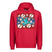 Cardinal baseball paisley and jean pattern Premium Hoodie - JahusDesignShop
