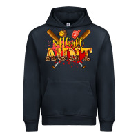 Navy softball aunt Urban Hoodie - AdoDesignShop