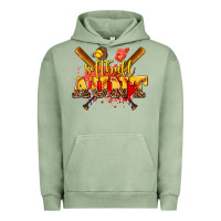 Pigment Oil Green softball aunt Urban Hoodie - AdoDesignShop