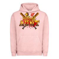Pigment Salmon softball aunt Urban Hoodie - AdoDesignShop