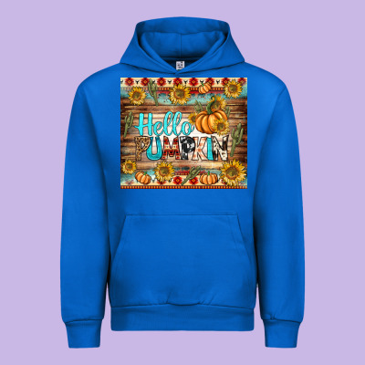 Hello Pumpkin Tumbler Urban Hoodie Designed By Bundleandbundleshop