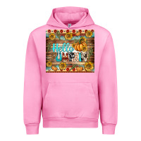 Fuchsia Pink hello pumpkin tumbler Urban Hoodie - BundleAndBundleShop