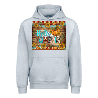 Heather Grey hello pumpkin tumbler Urban Hoodie - BundleAndBundleShop