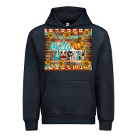 Navy hello pumpkin tumbler Urban Hoodie - BundleAndBundleShop