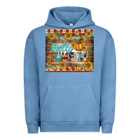 Pigment Pebble Blue hello pumpkin tumbler Urban Hoodie - BundleAndBundleShop