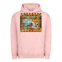 Pigment Salmon hello pumpkin tumbler Urban Hoodie - BundleAndBundleShop