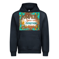 Navy pumpkin spice and everything nice Urban Hoodie - BundleAndBundleShop