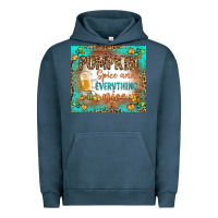 Pigment Midnight Navy pumpkin spice and everything nice Urban Hoodie - BundleAndBundleShop