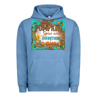 Pigment Pebble Blue pumpkin spice and everything nice Urban Hoodie - BundleAndBundleShop