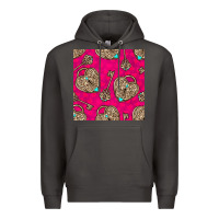 Smoke valentines day lock and key seamless pattern Premium Hoodie - BundleAndBundleShop