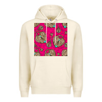Tofu valentines day lock and key seamless pattern Premium Hoodie - BundleAndBundleShop