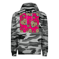 Slate Camo valentines day lock and key seamless pattern Premium Hoodie - BundleAndBundleShop