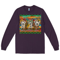 Plum alpacas Long Sleeve Tee - BarkalooDesign