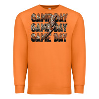 Carrot game day game day football lightning bolt Premium Sweatshirt - Zillion Design Studio