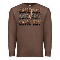Chestnut game day game day football lightning bolt Premium Sweatshirt - Zillion Design Studio
