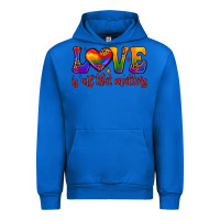 Cobalt love is all that matters Urban Hoodie - JahusDesignShop