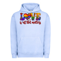 Pigment Grape Ice love is all that matters Urban Hoodie - JahusDesignShop