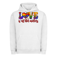 Pigment Lunar Rock love is all that matters Urban Hoodie - JahusDesignShop