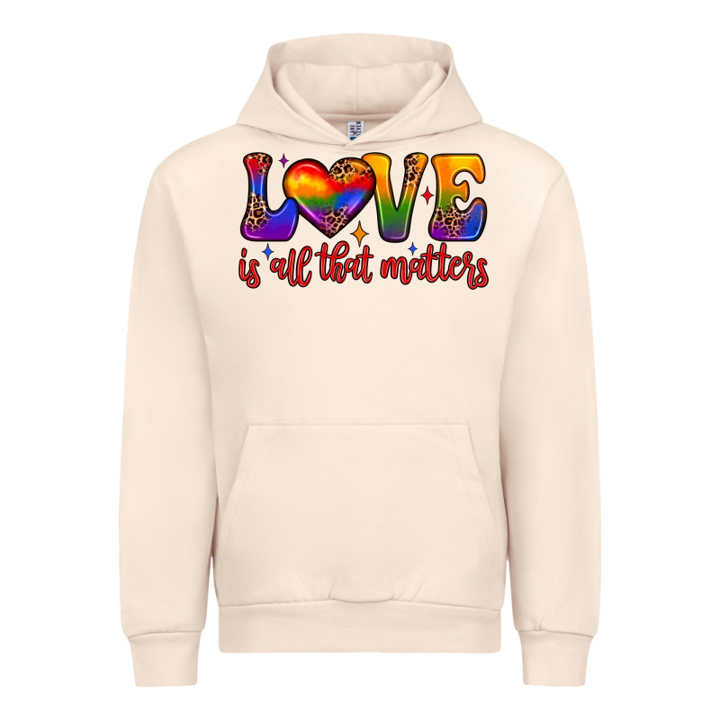 Love Is All That Matters Urban Hoodie by JahusDesignShop | Teevron