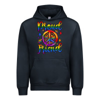 Navy proud friend Urban Hoodie - JahusDesignShop