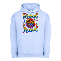 Pigment Grape Ice proud friend Urban Hoodie - JahusDesignShop