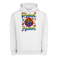 Pigment Lunar Rock proud friend Urban Hoodie - JahusDesignShop