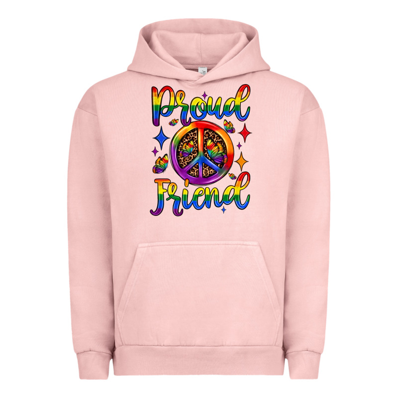 Proud Friend Urban Hoodie by JahusDesignShop | Teevron