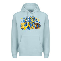 Blue Mist be kind Premium Hoodie - Artiststas