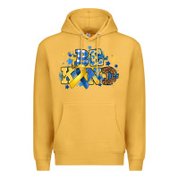 Mustard be kind Premium Hoodie - Artiststas