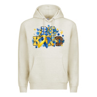 Oatmeal Heather be kind Premium Hoodie - Artiststas