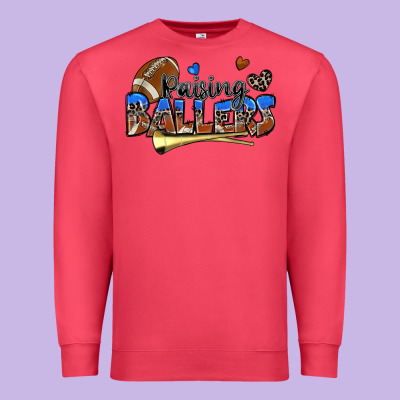Premium Sweatshirt raising ballers football