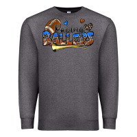 Charcoal Heather raising ballers football Premium Sweatshirt - Zillion Design Studio