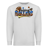 Dove Grey raising ballers football Premium Sweatshirt - Zillion Design Studio