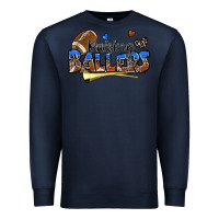Navy raising ballers football Premium Sweatshirt - Zillion Design Studio