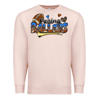 Pale Pink raising ballers football Premium Sweatshirt - Zillion Design Studio