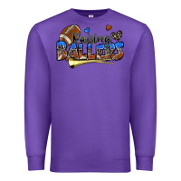 Purple raising ballers football Premium Sweatshirt - Zillion Design Studio