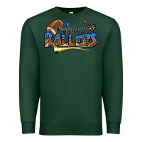 Sports Green raising ballers football Premium Sweatshirt - Zillion Design Studio