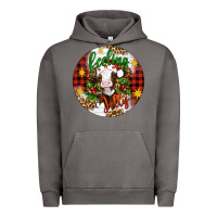 Pigment Tornado Christmas feeling jolly cow ornament Urban Hoodie - Artiststas